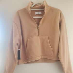 Aritzia TNA 1/4 zip Polar Fleece
